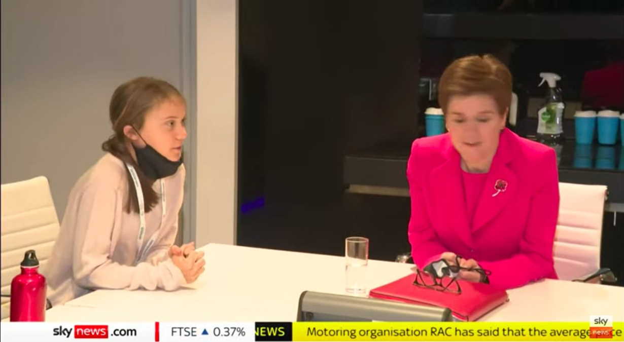 Greta Thunberg accusa i capi di stato e di governo di fingere su ciò che bisogna fare contro il riscaldamento globale