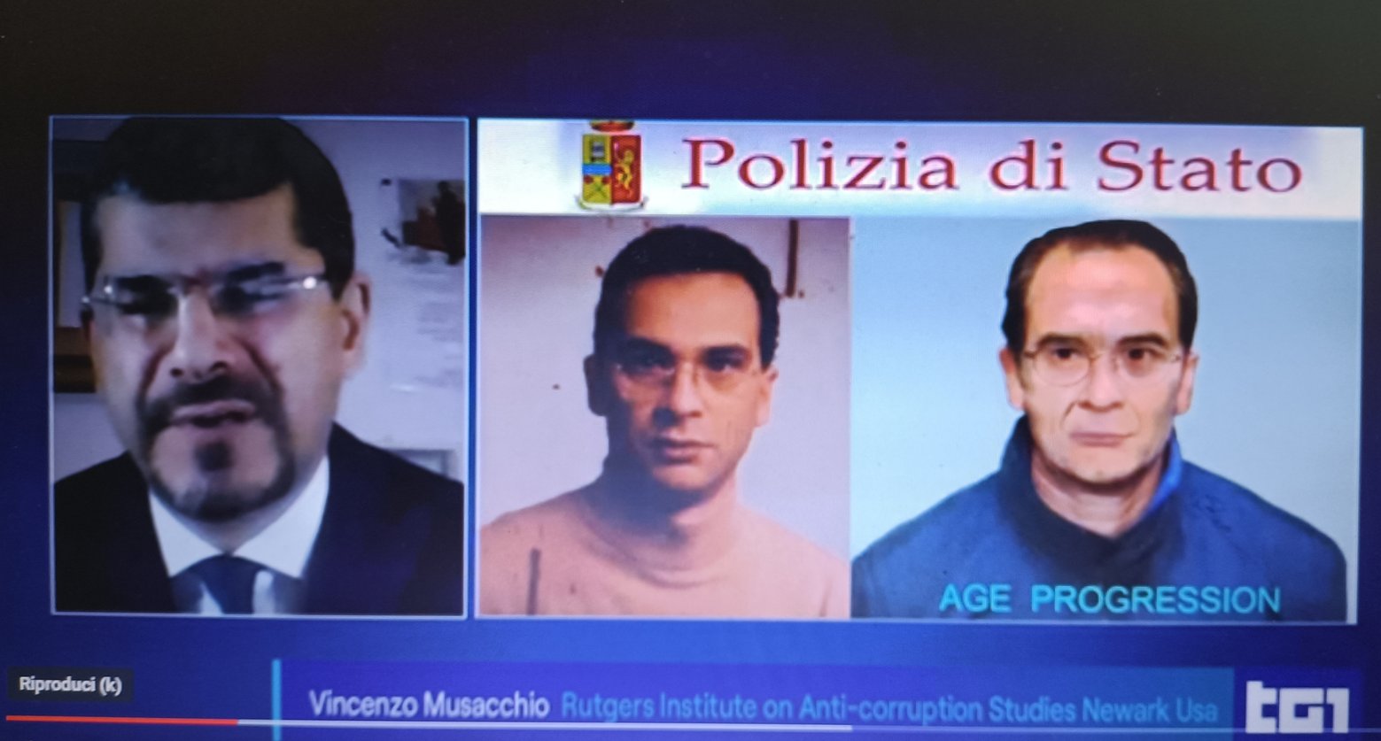 Vincenzo Musacchio: “Messina Denaro conferma l’esistenza delle “nuove mafie” di cui parlo da anni”