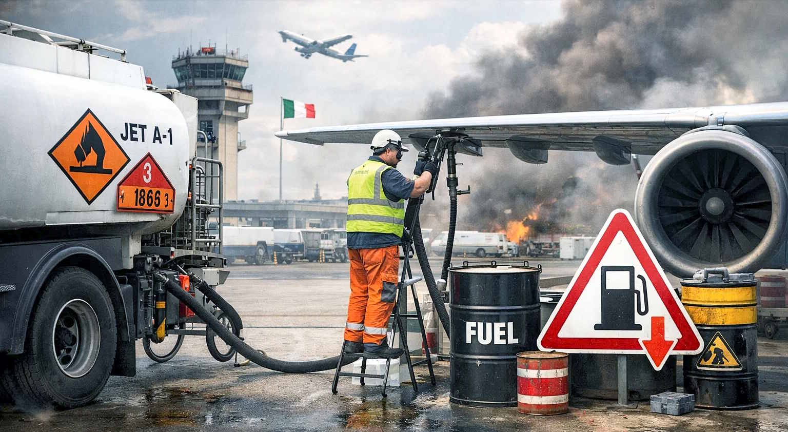 Carburante a rischio negli aeroporti italiani: allarme rientrato o primo segnale di crisi?