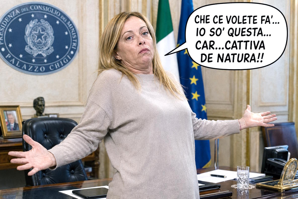Ecco come la ex disagiata Giorgia Meloni aiuta chi è in stato di necessità