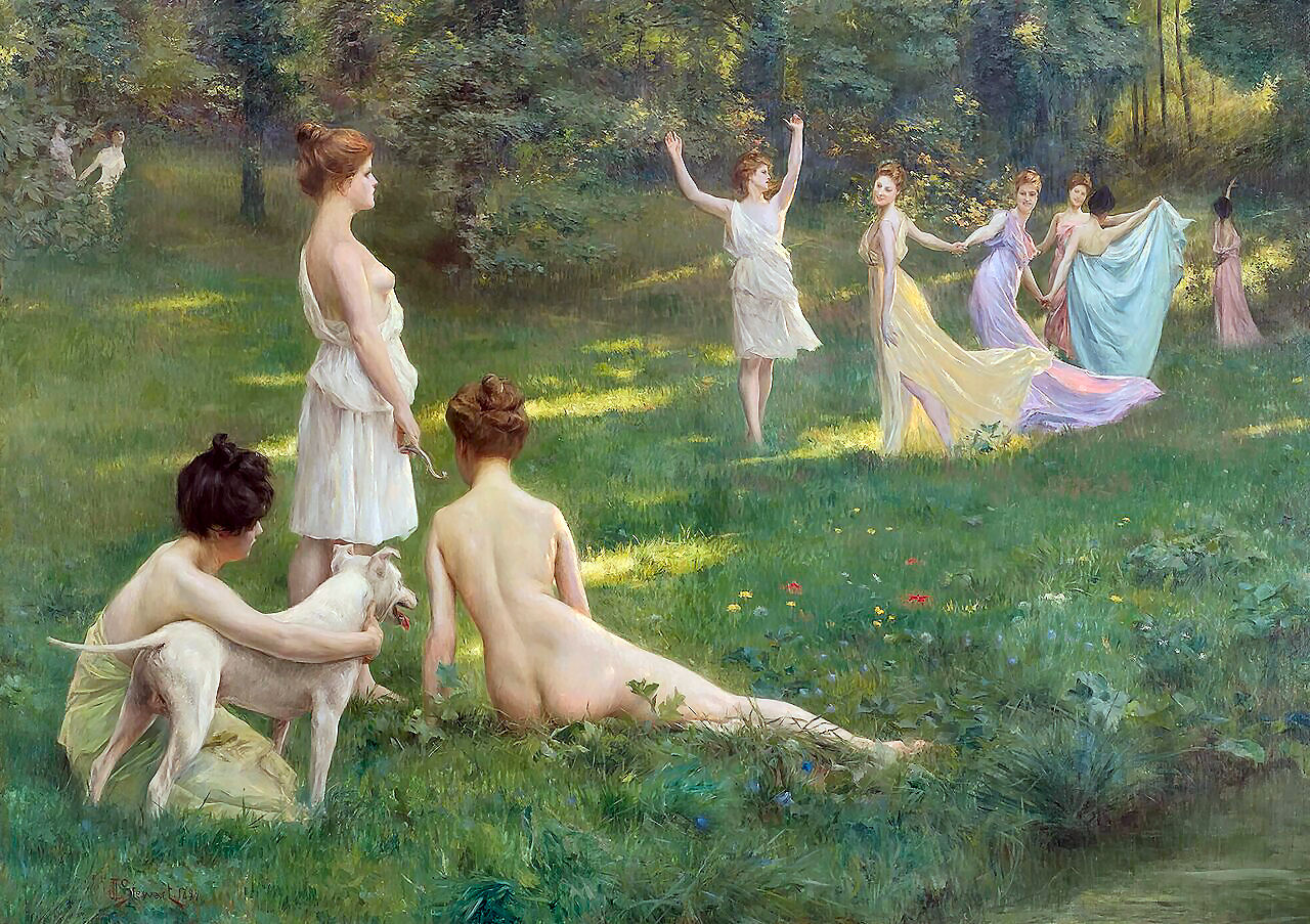 I nudi di Julius LeBlanc Stewart: eleganza e sensualità nella Belle Époque. – Tanogabo.it