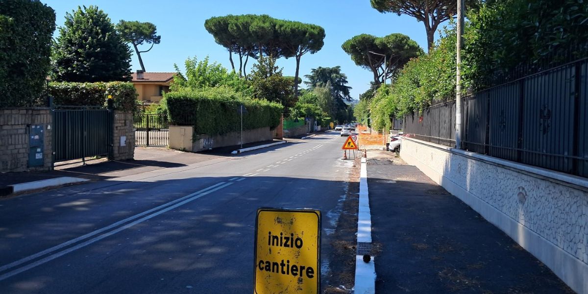 Grottaferrata, proseguono gli interventi su strade e marciapiedi: Di Bernardo rivendica il piano da 5 milioni di euro